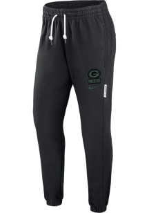 Nike Green Bay Packers Womens Black Fleece Pants