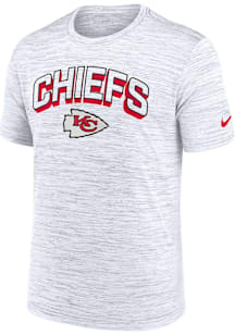 Nike Kansas City Chiefs White Primetime Velocity Arch Short Sleeve T Shirt
