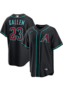 Zac Gallen Arizona Diamondbacks Mens Replica Alternate Jersey - Black