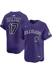 Todd Helton Nike Colorado Rockies Mens Purple Alternate Limited Baseball Jersey