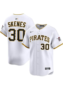 Paul Skenes Nike Pittsburgh Pirates Mens White Home Limited Baseball Jersey