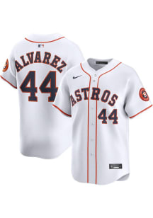 Yordan Alvarez Nike Houston Astros Mens White Home Limited Baseball Jersey