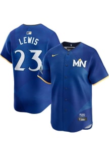 Royce Lewis Nike Minnesota Twins Mens Blue City Connect Limited Baseball Jersey