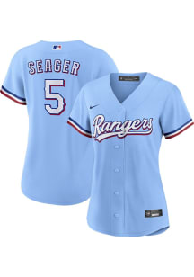Corey Seager Texas Rangers Womens Replica Alternate Jersey - Light Blue