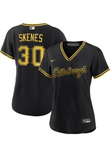 Paul Skenes Pittsburgh Pirates Womens Replica Alternate Jersey - Black