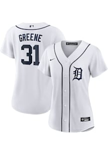 Riley Greene Detroit Tigers Womens Replica Home Jersey - White