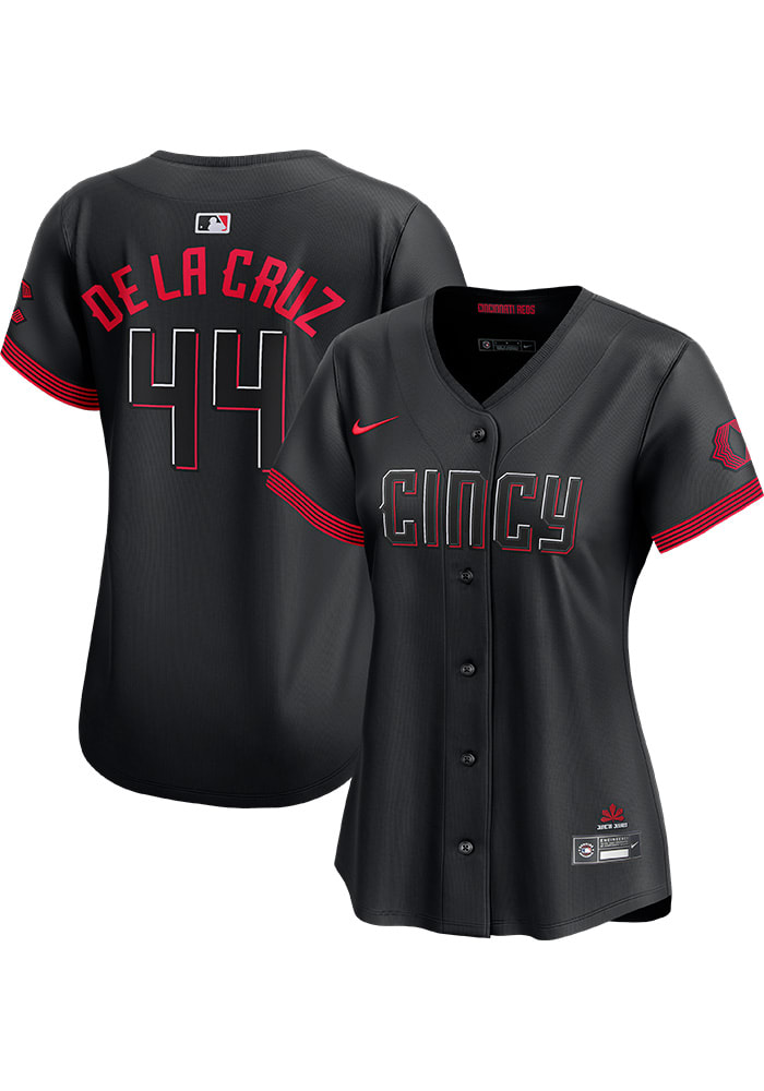 Elly De La Cruz Cincinnati Reds Nike Womens BLACK City