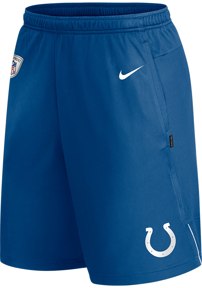 Nike Indianapolis Colts Mens Blue Coach Knit Shorts