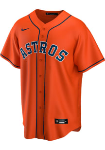 Houston Astros Mens Nike Replica Alt Jersey - Orange