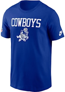 Nike Dallas Cowboys Blue Sideline Short Sleeve T Shirt
