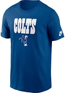Nike Indianapolis Colts Blue Sideline Short Sleeve T Shirt
