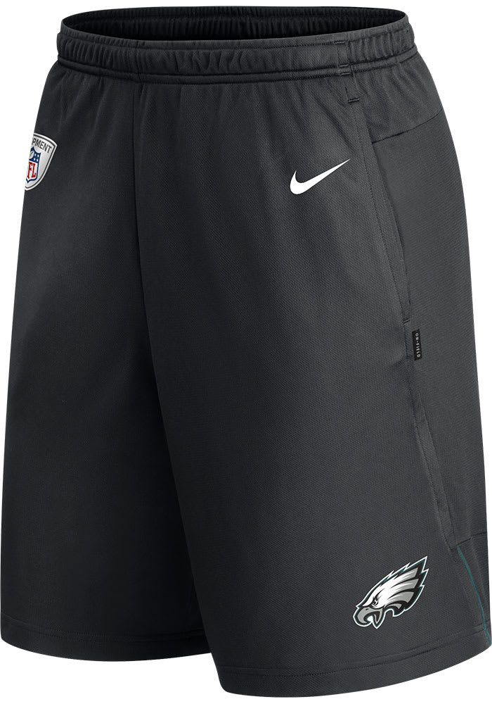 Nike Philadelphia Eagles Mens Black Coach Knit Shorts