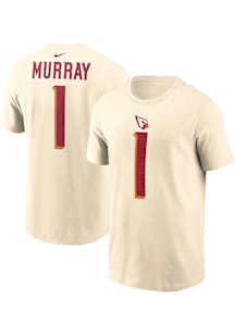 Kyler Murray Arizona Cardinals Ivory Name Number Short Sleeve Player T Shirt