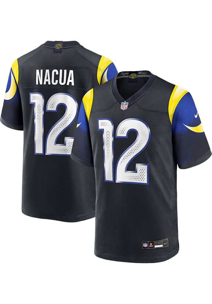 Nike Los Angeles Rams BLUE Alt Game Jersey - 173220294