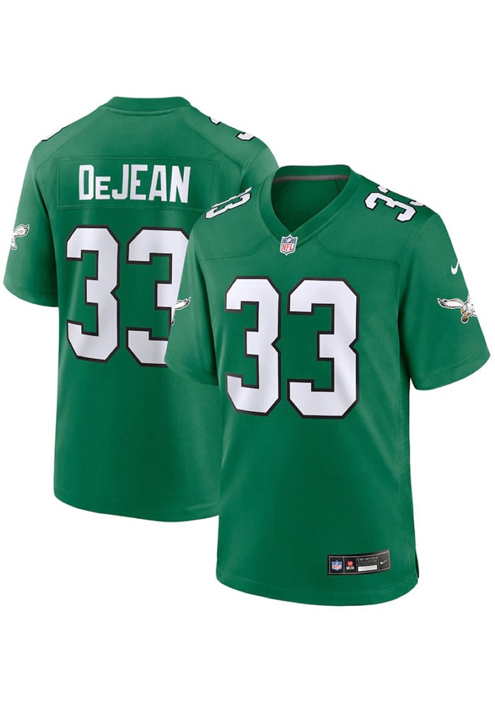 Cooper DeJean Philadelphia Eagles KELLYGREEN Alt Jersey - 173220323