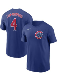 Pete Crow-Armstrong Chicago Cubs Blue Home Short Sleeve Player T Shirt