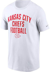 Nike Kansas City Chiefs White Rewind Essential Short Sleeve T Shirt