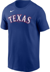 Jackie Robinson Texas Rangers Blue Team 42 Short Sleeve Player T Shirt