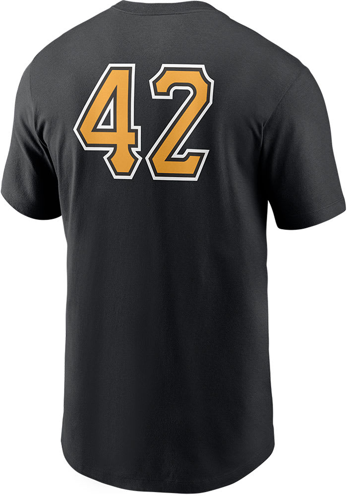 Jackie Robinson Pittsburgh Pirates BLACK Team 42 Short Sleeve