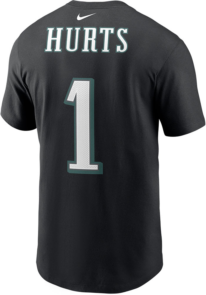 Nike Men's Philadelphia Eagles Sideline Player Black T-Shirt