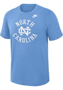 Nike North Carolina Tar Heels Light Blue Legacy Short Sleeve T Shirt
