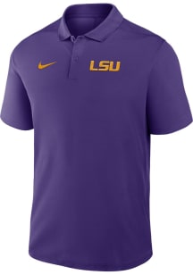 Nike LSU Tigers Mens Purple Victory Short Sleeve Polo