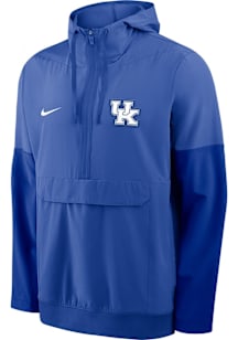 Nike Kentucky Wildcats Mens Blue Anorak Pullover Jackets