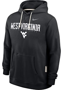 Nike West Virginia Mountaineers Mens Black Dri-Fit Long Sleeve Hoodie