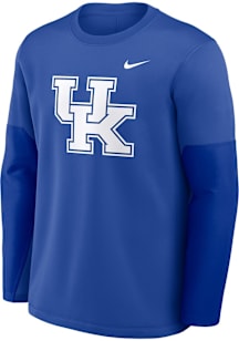 Nike Kentucky Wildcats Blue Coach Long Sleeve T-Shirt