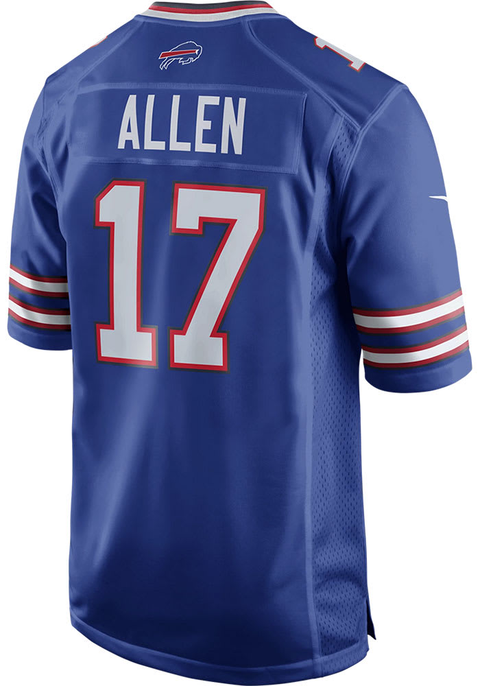 NFL Buffalo Bills (Josh Allen) Men's Game Football Jersey