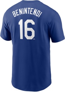 Andrew Benintendi Kansas City Royals Blue Name And Number Short Sleeve Player T Shirt