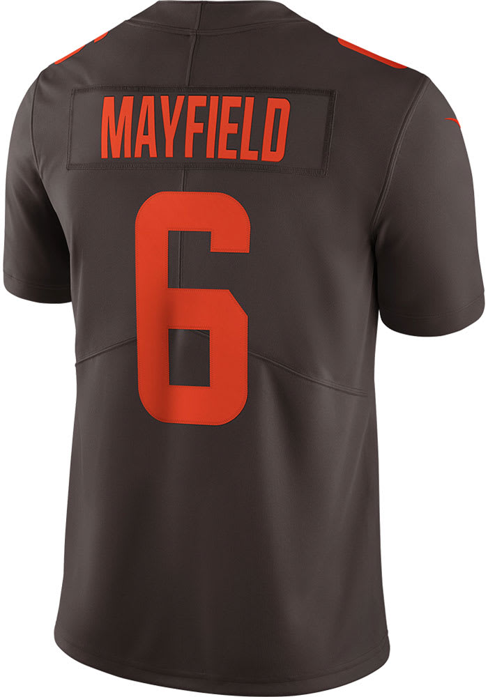Baker Mayfield Nike Cleveland Browns Mens Brown Alternate Limited Football Jersey