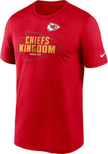 Nike Kansas City Chiefs Red Legend Short Sleeve T Shirt