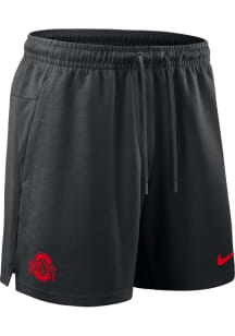 Mens Ohio State Buckeyes Black Nike Dri-Fit Shorts