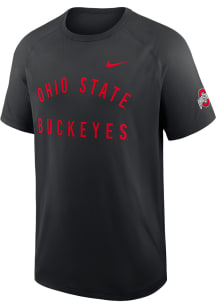 Ohio State Buckeyes Black Nike Dri-Fit Short Sleeve T Shirt