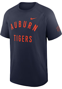 Nike Auburn Tigers Navy Blue Dri-Fit Short Sleeve T Shirt