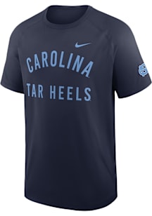 Nike North Carolina Tar Heels Navy Blue Dri-Fit Short Sleeve T Shirt