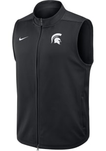 Mens Michigan State Spartans Black Nike Victory Vest