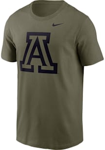 Nike Arizona Wildcats Olive Dri-Fit Short Sleeve T Shirt