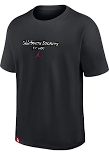 Nike Oklahoma Sooners Black Max 90 Short Sleeve T Shirt