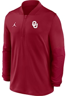 Nike Oklahoma Sooners Mens Cardinal Dri-Fit Medium Weight Jacket