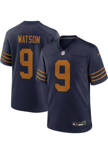 Christian Watson  Nike Green Bay Packers Navy Blue Alt Football Jersey
