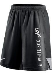Nike Chicago White Sox Mens Black Dry Training Shorts
