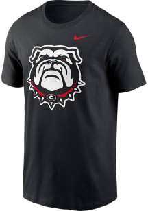 Nike Georgia Bulldogs Black Alternate Logo Short Sleeve T Shirt