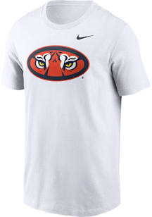 Nike Auburn Tigers White Alternate Logo Short Sleeve T Shirt