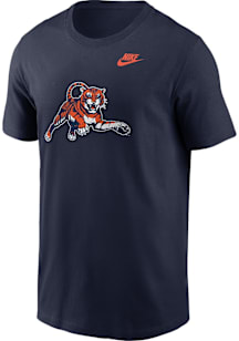 Nike Auburn Tigers Navy Blue Alternate Logo Short Sleeve T Shirt