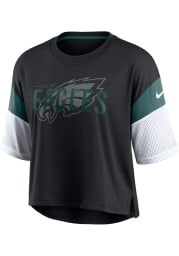 Nike Philadelphia Eagles Womens Black Nickname Short Sleeve T-Shirt