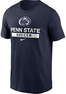 Nike Penn State Nittany Lions Navy Blue Soccer Short Sleeve T Shirt