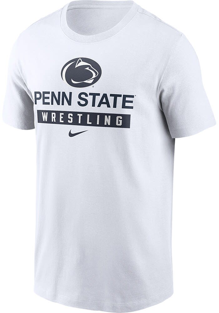 Nike Penn State Wrestling Tシャツ XL Nike Penn State Nittany Lions White Cotton Short Sleeve T