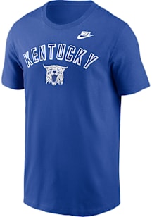 Nike Kentucky Wildcats Blue Football Legacy Short Sleeve T Shirt